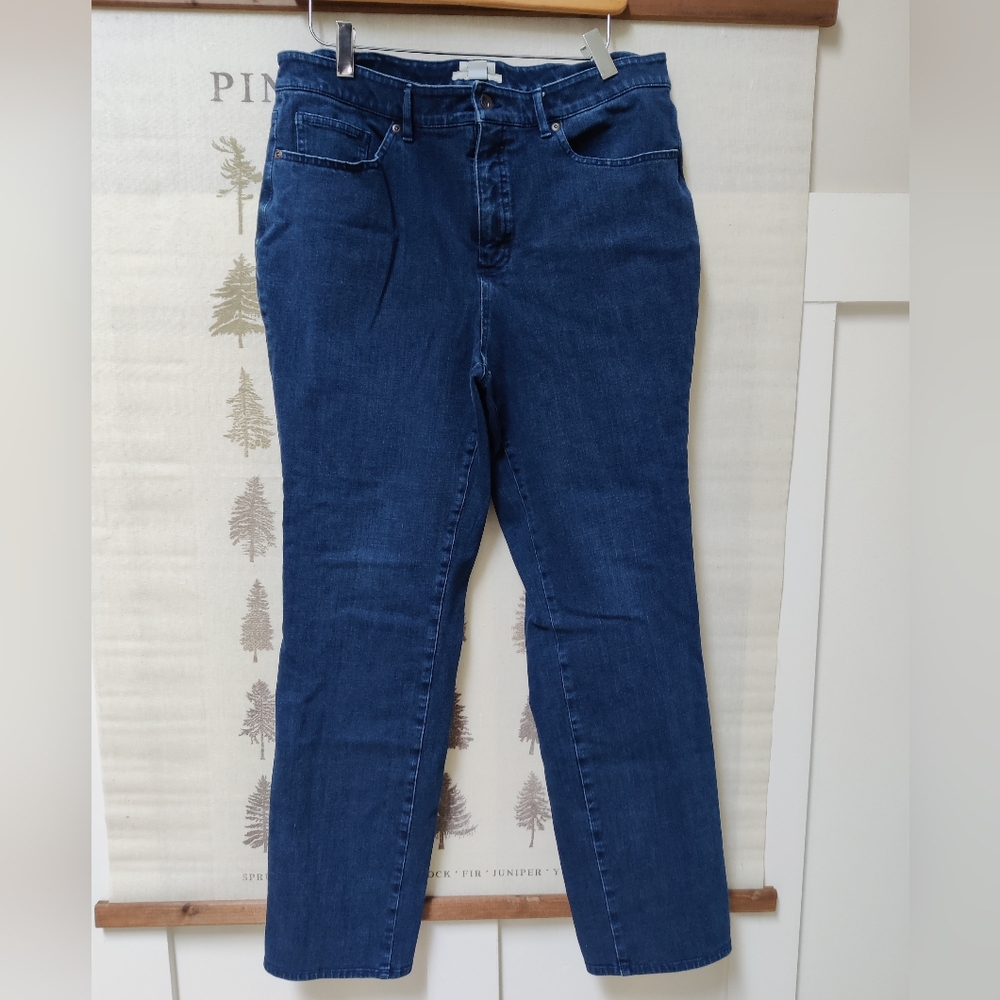 L.L. Bean Classic Blue Women's Jeans - 14